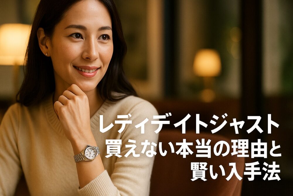 レディ デイトジャスト 買えない本当の理由と賢い入手法
